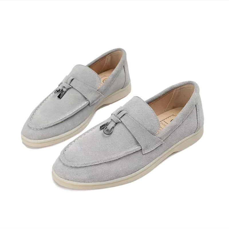 Lona Loafers Vrouwenloafer Met Slot Detail