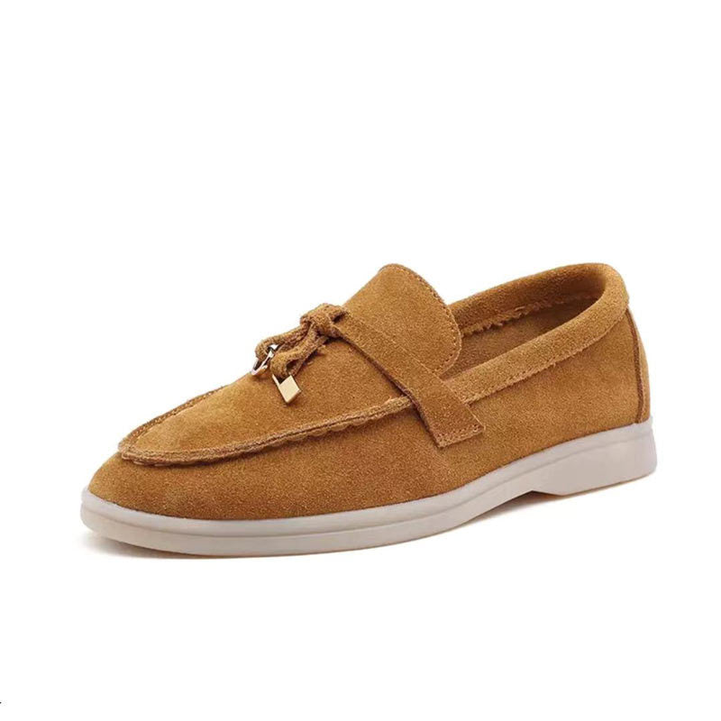 Lona Loafers Vrouwenloafer Met Slot Detail